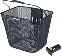 Panier de vélo avant BASIL "Bilbao", Klickfix Ahead