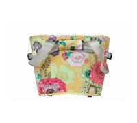Panier de vélo avant étanche avec réfléchissant Basil Bloom field Klickfix Jaune