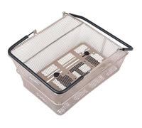 Panier de vélo - BASIL - Cento - Métallique nude - 22 litres - Système MIK verrouillable