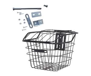 Panier de vélo en fil métallique avant arrière avec couvercle générique pour VTT vélo de route
