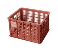 Basil B.V. Crate Coffre à vélo Unisexe pour Adulte Rouge 45,25 x 35 x 25 cm