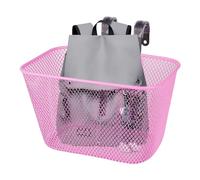 Panier de vélo - Fixation sécurisée du panier de vélo, panier de guidon amovible, rangement de poignée de transport | Équipement de vélo antirouille résistant aux intempéries pour le cyclisme