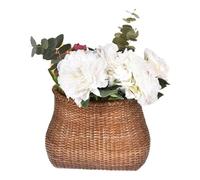 Panier de vélo | Panier de Rangement de Guidon - Beau Panier pour Objets de vélo de Magasin, Accessoires de Panier de vélo avec Ceinture en Cuir, faci