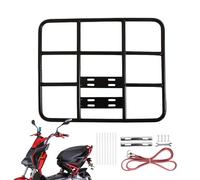Panier de vélo | Panier de vélo arrière en métal, panier de vélo arrière cycline panier de vélo arrière panier de vélo panier de chargement arrière épisode métal étanche vélo porte-bagages avant pour