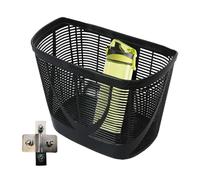 Panier de vélo - Panier de vélo Froont robuste avec support à dégagement rapide | Panier de rangement classique en osier | Panier de chargement pour vélo, pique-nique et transport quotidien