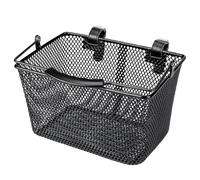 Panier de vélo pour - 24,5 x 14 x 14 cm - Grand Porte-Roue, Organisateur en Fil de Fer, récipient de Rangement pour Les Voyages d' avec poignée Portable | Support de Guidon de