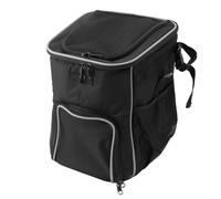 Panier de Vélo pour Chien, Sac à Dos de Transport de Vélo pour Chien, Imperméable et Respirant, avec Sangle de sécurité, Panier de Vélo Amovible pour Guidon de Vélo, Chiot, Chat,