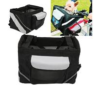 Panier de Vélo pour Chiens, Grand Transporteur de Vélo pour Animaux de Compagnie étanche, Tissu d'Oxford Résistant à l'usure, Petit Chat Chaton Chaton de Chiot