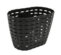 Panier de Vélo pour Enfants, Panier de Vélo avec 2 Attaches de Câble 21x15x11 Cm, Panier Avant de Vélo Amovible en Plastique pour Enfants, pour Vélos d'enfants
