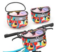 Panier de vélo pour Enfants, Sac de Guidon pour Tout-Petit, Scooter, Tricycle, Panier de vélo en Tissu pour garçons et Filles