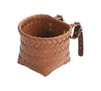 Panier de vélo pour - Simil rotin de 28 cm, Porte-Guidon, Poche Robuste imperméable | Stockage de Cyclisme pour garçons et Filles pour Les déplacements Quotidiens d'aventures à l'a