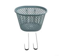 Panier de vélo pour VTT et vélo de route, porte-bagages avant et arrière | Avec crochets et sangles, grille en plastique de grande capacité, résistant aux chocs et au soleil, installation sans outil
