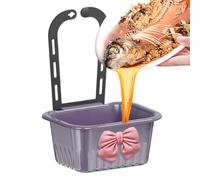 Panier de Vidage d'Évier | Bouchon de Protection Monté sur Robinet pour Cuisine,Conteneur Filtre Multifonction Pour Riz Fruits Viande Savon Cuisine Appartement Et Salle De Bains