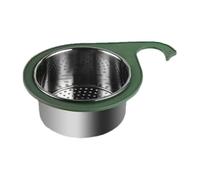 Panier de vidange d'évier - Design cygne, étagère d'angle, acier inoxydable | Filtre à tamis haut pour évier de cuisine, panier organisateur compact pour le nettoyage de la cuisine, l'évier, la