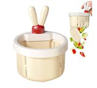 Panier de vidange - Oreilles de lapin - Filtre de vidange pour évier de cuisine - Pour gratter les aliments, l'élimination des ordures à la maison, appartement, restaurant