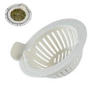 Panier de vidange - panier de nourriture pour évier anti -cogging, filtre collecteur de déchets en acier inoxydable | Synthétique de panier avec drainage rapide pour l