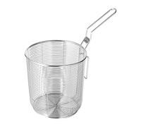 Panier de vidange - Panier profond pour chips, crevettes, pâtes et autres | Panier de service en acier inoxydable pour frites, apéritifs, restauration rapide | panier à frites pour la maison et