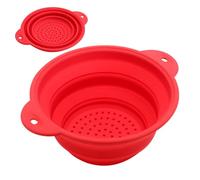 Panier de vidange - Passoire de cuisine pliable | Panier à linge pour légumes, passoire d'évier de riz, ustensile de cuisine réutilisable, nettoyage quotidien, fournitures de maison pour Kutchen Home