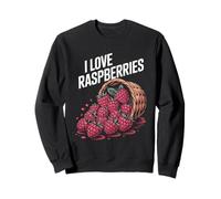 Panier débordant I Love Framboises Sweatshirt