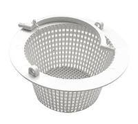 Panier d'écumoire de Piscine avec poignée, Panier de Filtre Piscine Remplacement en Plastique sûr, crépine pour 6, 25 x 3 Pouces Filtre pani