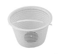 Panier d'écumoire de piscine de rechange pour Hayward SP1070 SP1082 en caoutchouc robuste avec couvercle pour accès au filtre bleu (L blanc)
