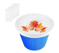 Panier d'écumoire de piscine | Panier de rechange pour filtres de piscine | Panier d'écumoire durable avec poignée, capture les feuilles et les débris pour les piscines creusées et enterrées