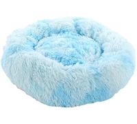 Flamingo Chiens Panier Demi Rond Bleu, Neuf