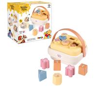 Panier Des Formes - Smoby - Winnie l'ourson - Dès 12 mois - Jeu trieur de formes avec 8 pièces - Fabrication française