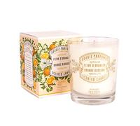Panier des Sens - Bougie Parfumée Fleur d'Oranger - Bougie Decorative en Verre - Concentré de Parfum Floral - Bougie Naturelle et Longue Durée Made in France - Cire Végétale - 180g