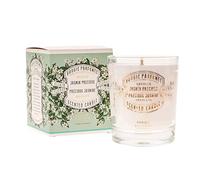 Panier des Sens - Bougie Parfumée Jasmin - Bougie Decorative en Verre - Concentré de Parfum Floral - Bougie Naturelle et Longue Durée Made in France - Cire Végétale - 180g