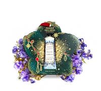 Panier des Sens Crème Mains Iris 30ml - Décoration de Noël à Suspendre | Crème mains Iris 30ml à suspendre au sapin, enrichie en actifs nourrissants et fabriquée en France.