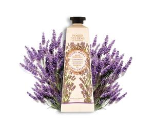 Panier des Sens - Crème Mains pour Peau Sèche Lavande - Mini Creme Mains, Hydratante - Beurre de Karité & Huile d'Olive - Soin des Mains Fabriqué en France - 97% d'Ingrédients Naturels - 30 ml