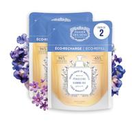 Panier des Sens Recharge Savon Liquide Mains Iris 2x500ml | Recharge savon 1L pour remplir vos flacons, formule douce inspirée du Savon de Marseille, 97% naturel, fabriqué en France.