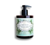 Panier des Sens - Savon de Marseille Liquide Jasmin - Savon Liquide Mains Hydratant - avec Huile d'Olive et Coco - 96% d'Ingrédients Naturels - Savon Main Fabriqué en France - 500ml