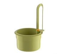 Panier d'évier de cuisine amovible avec couvercle inférieur amovible, récupérateur de nourriture à suspendre pour les restes d'ordures (vert)