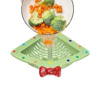 Panier d'évier de cuisine | Attrape-aliments d'angle mignon aimanté, passoire de vidange d'évier avec filtre à panier - Pour fruits verts pâtes poubelle stockage appartement étudiant restaurant maison