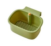 Panier d'évier de cuisine, égouttoir rétractable, étagère de rangement multifonction, support de séchage pour la préparation des aliments, vaisselle, salle de bain, douche, cuisine, 18 x 16 x 9 cm