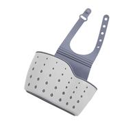 Panier d'évier de cuisine multifonction facile à utiliser pour organiser les éponges et les fournitures de nettoyage