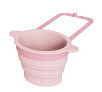 Panier d'évier de cuisine - Support pliable en silicone, passoire murale, design peu encombrant, panier de vidange multifonction, outil d'organisation de cuisine, accessoires d'évier pour laver les