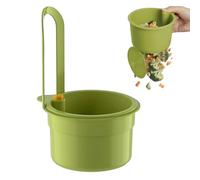 Panier d'évier détachable - Piège à déchets alimentaires avec décharge sous pression | Passoire d'évier facile à nettoyer pour la maison, l'appartement, le dortoir, l'hôtel, le restaurant, les