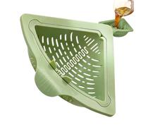 Panier d'évier en ABS, panier égouttoir pour évier, étagère de vidange automatique | Support de déchets de fruits et légumes de cuisine, organisateur de salle de bain pour éviers, accessoire de