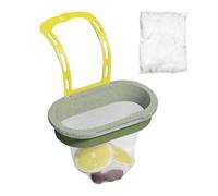 Panier d'évier - Filet récupérateur de déchets alimentaires - Évite l'encrassement du filtre à suspendre avec 50 sacs en maille pour maison, appartement, hôtel, maison de location
