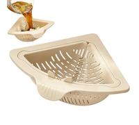 Panier d'évier magnétique - Filtre compact 17,5 x 17,5 x 9 cm, filtre d'angle en ABS, collecteur de déchets avec design en maille fine | Outil de lavage multifonctionnel pour la maison,