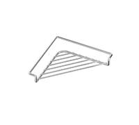 Panier d'évier triangulaire en acier inoxydable, porte-éponge d'angle | Étagère compacte en fil métallique pour contenir des torchons, des éponges et des fournitures de nettoyage