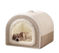 Panier d'hiver pour Chat | Animaux par Temps Froid - Maison d'hiver pour Chat et Tapis de Sommeil Chien - pour Races De Petite Et Moyenne Taille, Chiot, Salon, Chambre, Garage