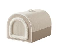 Panier d'hiver pour Chiens et Chats | Dôme en Peluche Chaud Et Bien Enveloppé - Tapis d'hiver pour Animaux d'Intérieur pour Chat,pour, Chiot, Races Petites Et Moyennes, pour Jouer, Se Reposer Et Fair