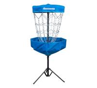 Panier Disc Golf Pliable Discmania - Bleu - Cible Portable Pliable avec Filet - Entraînement et Loisirs Extérieurs