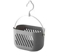 Panier Douche Suspendu - Corbeille Rangement Salle Bain | Fixation Murale | Panier WC Douche Pour Serviettes Shampoing Gel Douché , Conteneur Rangement Plastique PP Pour Accessoires Salle D'Eau