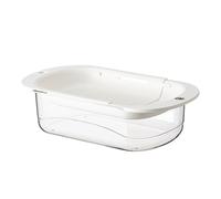 Panier égouttoir - Panier égouttoir d'évier en polypropylène | Passoire d'évier rétractable | Panier d'évier de cuisine à double couche | Passoire de cuisine pour laver les légumes | Panier passoire