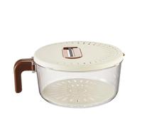 Panier égouttoir pliable pour repas en extérieur, voyage, pique-nique | Panier égouttoir à fruits - Récipient double couche avec passoire pour fruits - Conteneur alimentaire panier poignée Ple